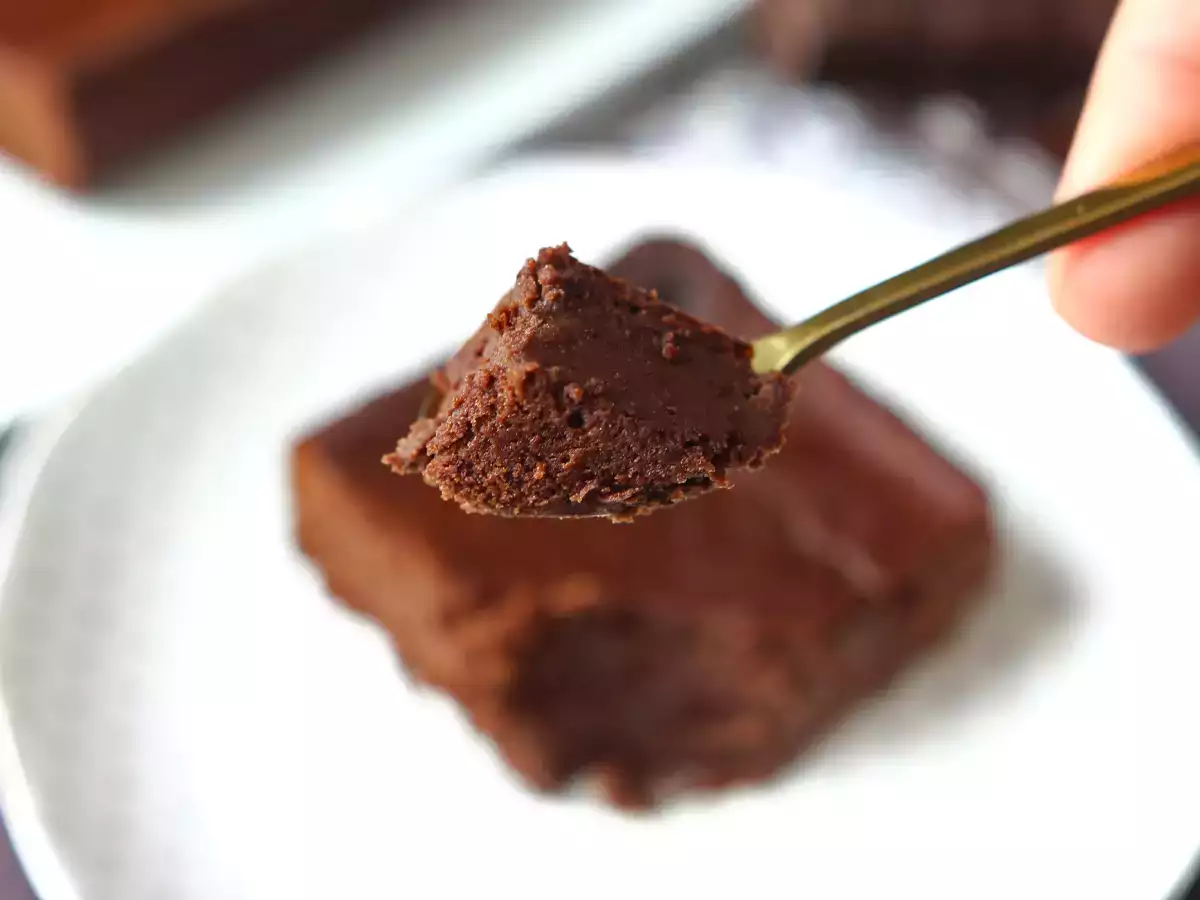 Proteïnebrownie met chocolade en rode bonen - foto 2