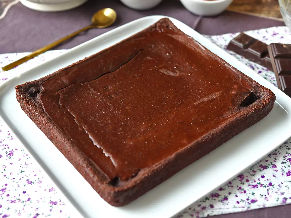 Proteïnebrownie met chocolade en rode bonen - foto 6