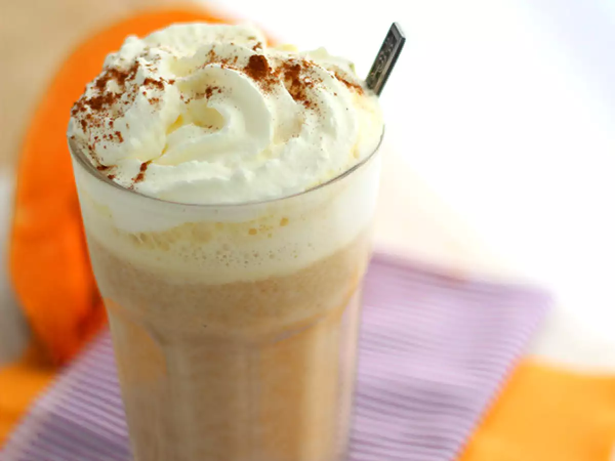 Pumpkin spice latte met pompoen - foto 3