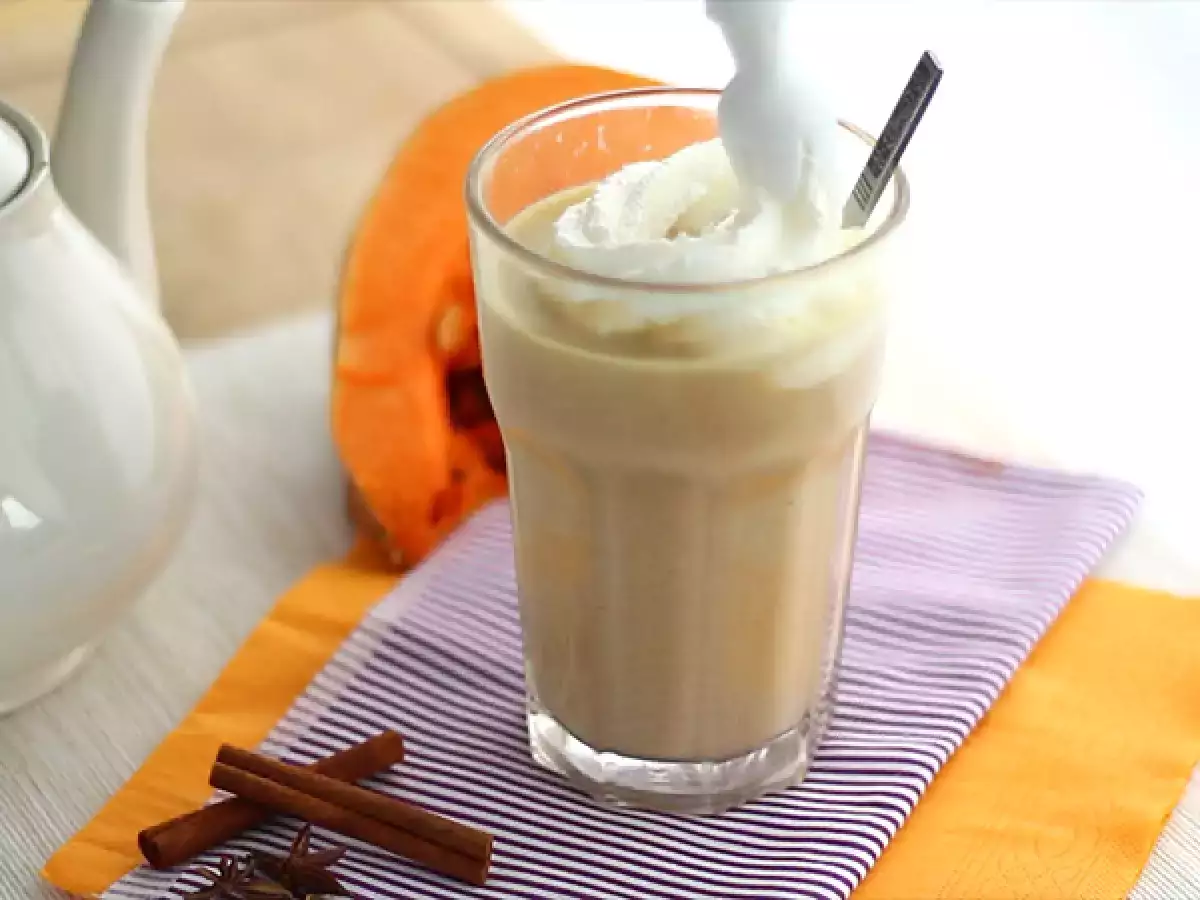 Pumpkin spice latte met pompoen - foto 4