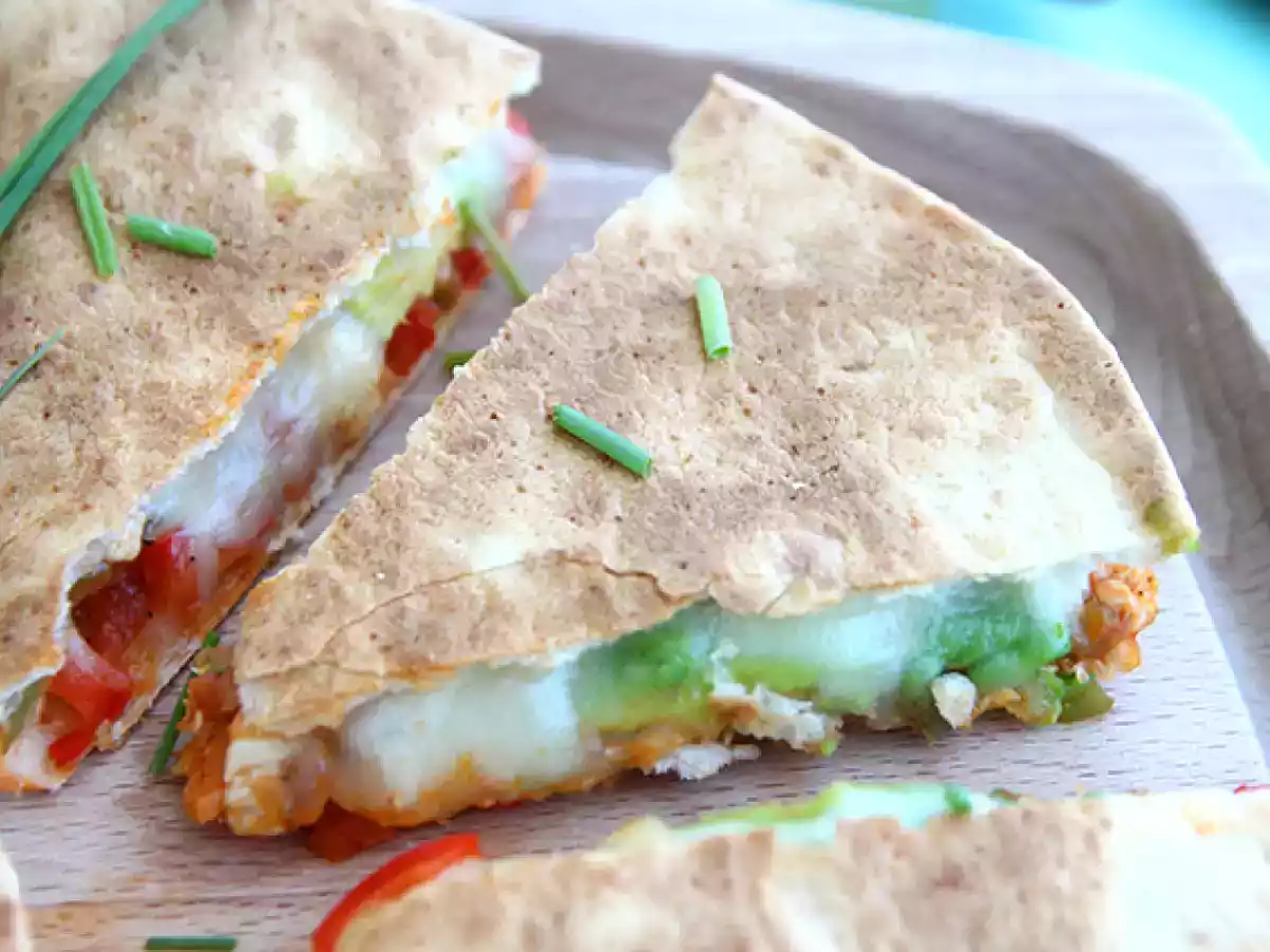 Quesadilla's met kip en avocado - foto 3