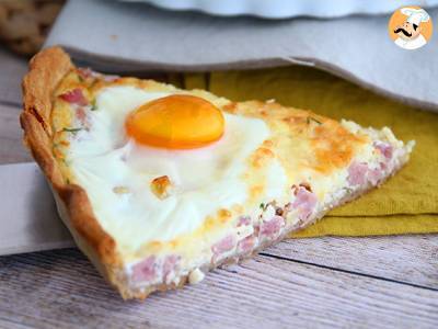 Quiche met ei en ham - foto 3