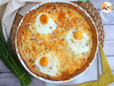 Quiche met ei en ham - foto 4