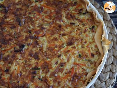 Quiche met groenten en spek waar iedereen dol op is! - foto 4