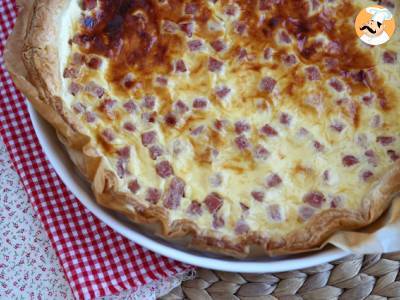 Quiche met magere ham, kaas en yoghurt! - foto 2