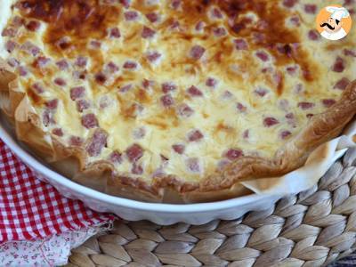 Quiche met magere ham, kaas en yoghurt! - foto 4