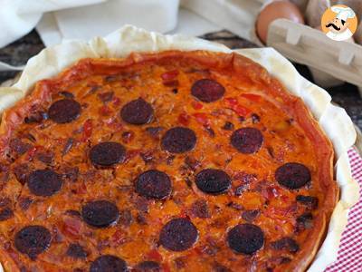 Quiche met peper en chorizo - foto 2