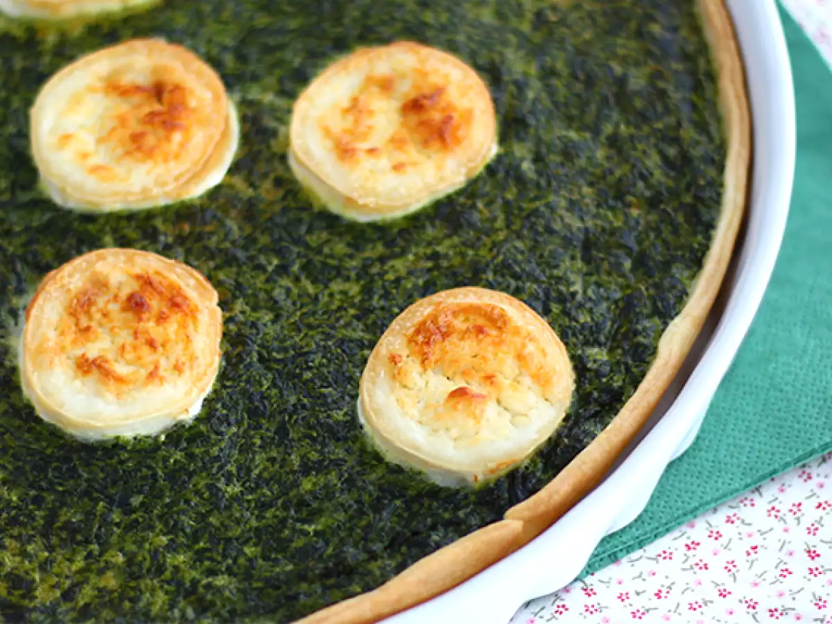 Quiche met spinazie en geitenkaas - foto 3