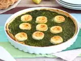 Quiche met spinazie en geitenkaas, foto 1
