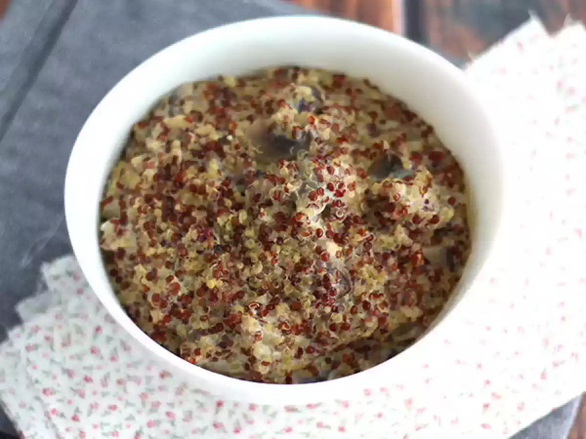 Quinoa met paddenstoelenrisotto - foto 2