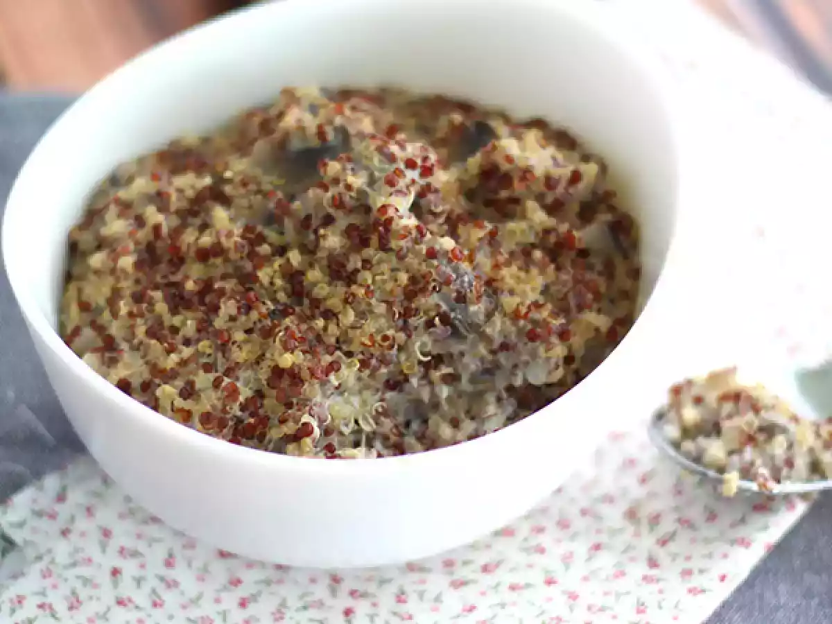Quinoa met paddenstoelenrisotto - foto 3