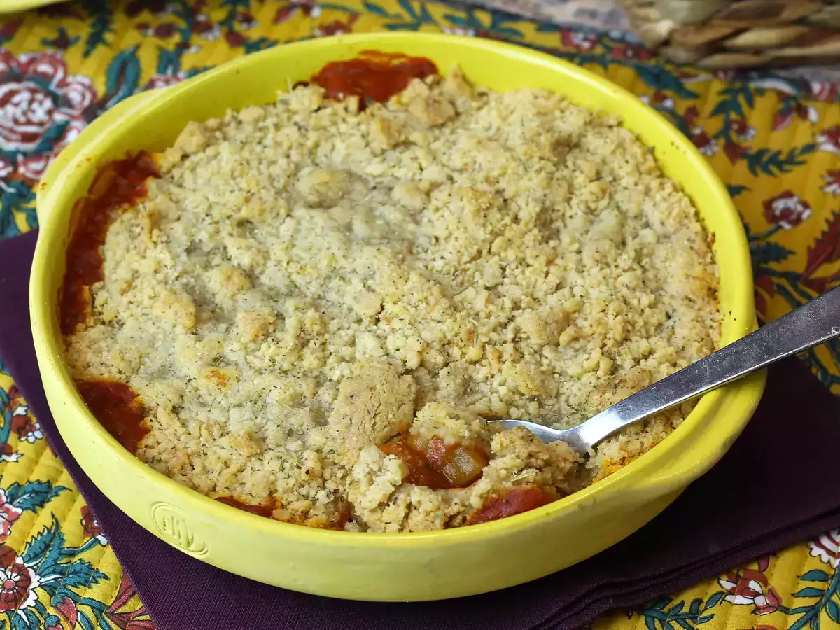 Ratatouille crumble, een snel en makkelijk gerecht waar je dol op zult zijn! - foto 2