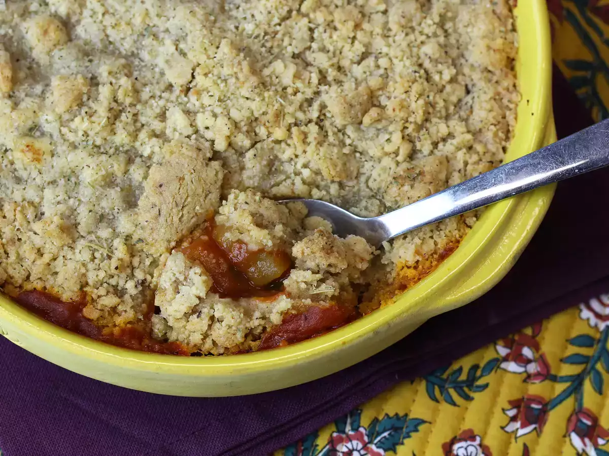 Ratatouille crumble, een snel en makkelijk gerecht waar je dol op zult zijn! - foto 3