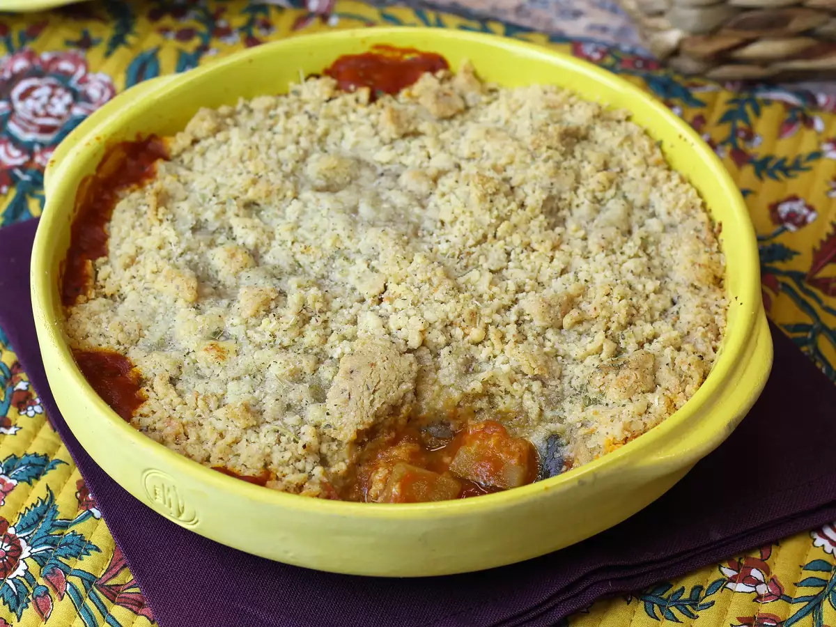 Ratatouille crumble, een snel en makkelijk gerecht waar je dol op zult zijn! - foto 4