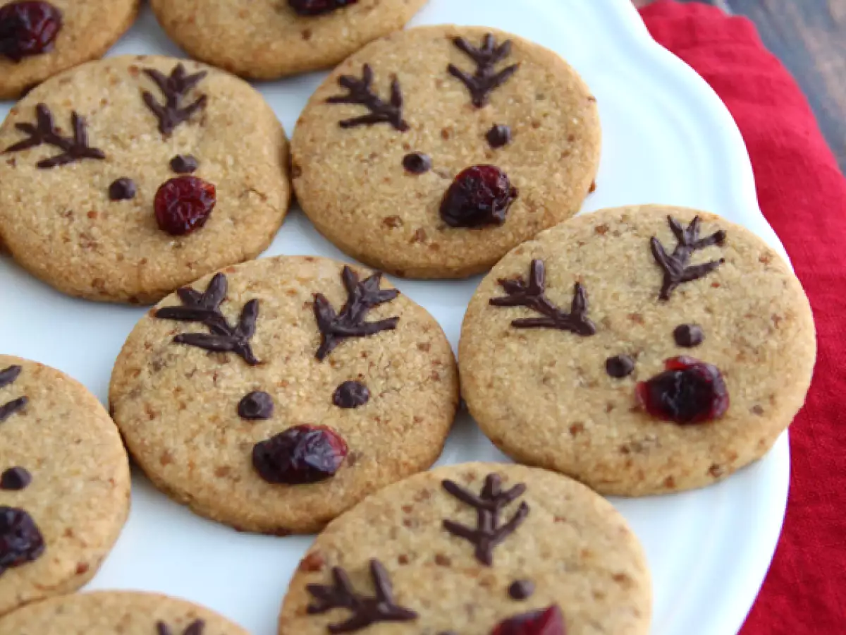Rendierzandkoekjes (glutenvrij en vegan) - foto 2