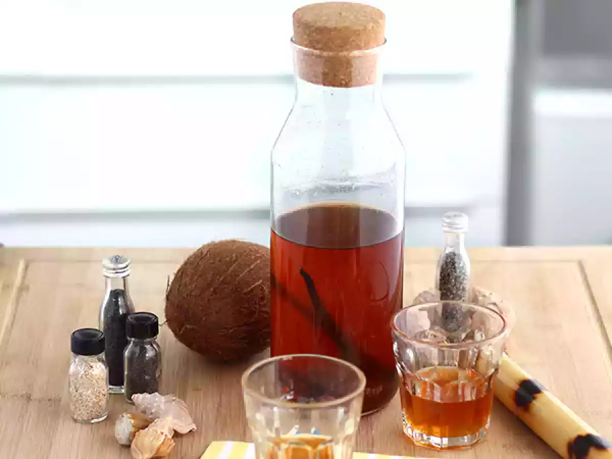 Rhum arrangé met vanille en kaneel