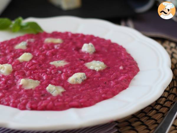 Risotto met biet en gorgonzola: een explosie van kleur en intense smaken - foto 2