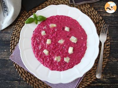 Risotto met biet en gorgonzola: een explosie van kleur en intense smaken - foto 3