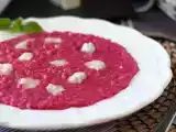 Risotto met biet en gorgonzola: een explosie van kleur en intense smaken, foto 1