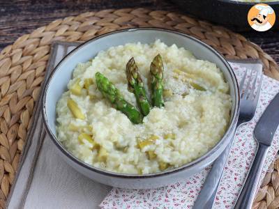 Risotto met groene asperges en parmezaan - foto 3