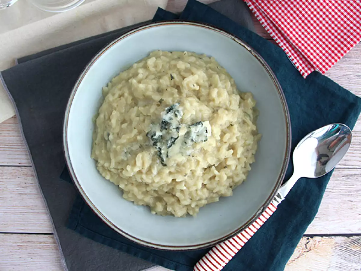 Risotto met Roquefort - foto 2