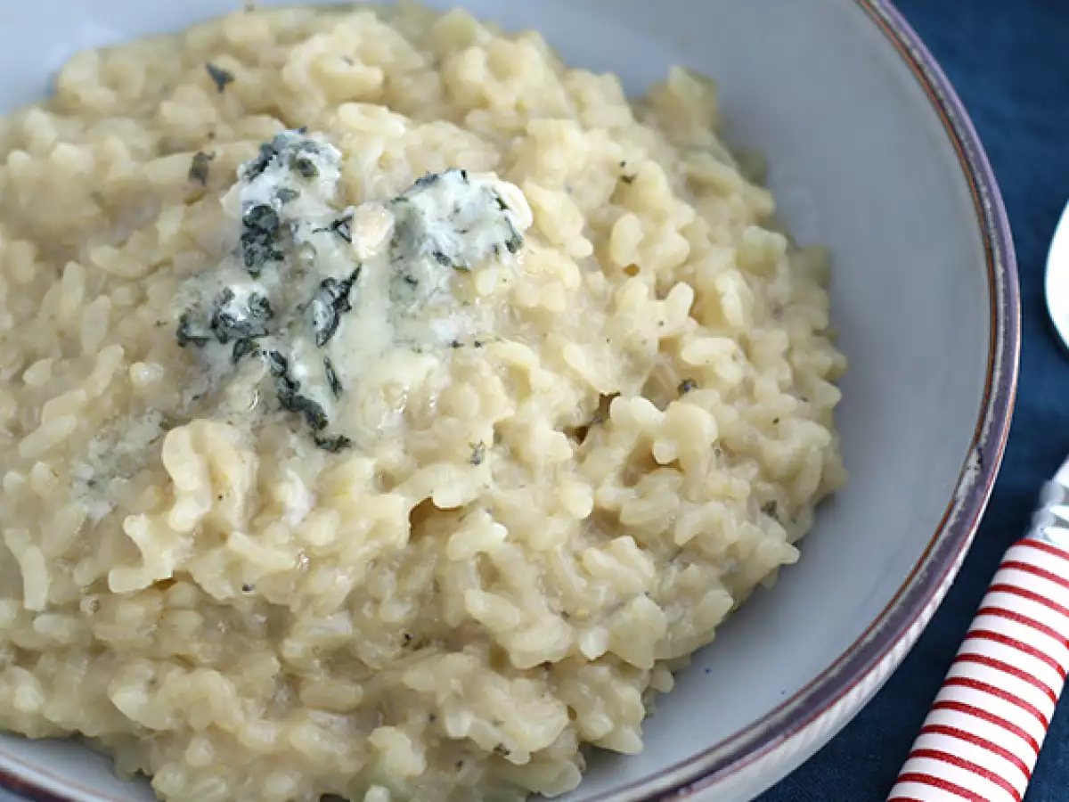 Risotto met Roquefort - foto 3