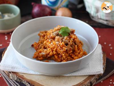 Risotto 'nduja en worst, een voorgerecht met intense smaak - foto 2