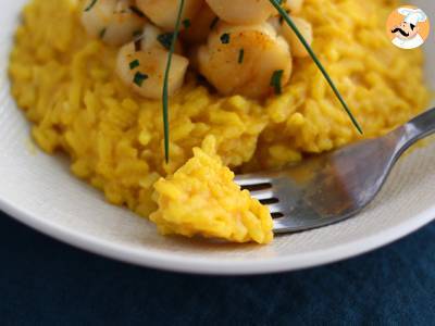 Risotto van sint-jakobsschelpen met saffraan - foto 4