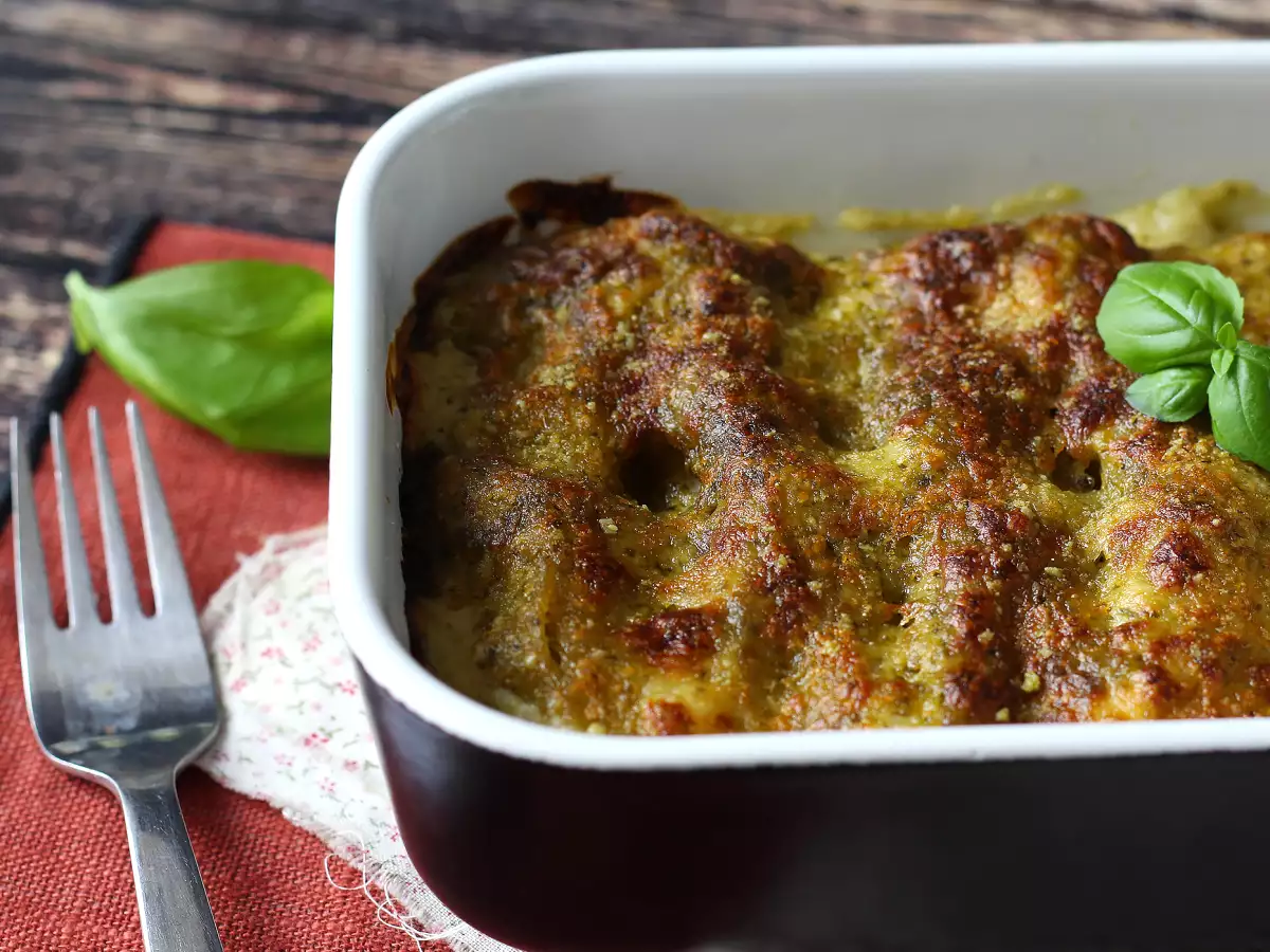 Romige cannelloni met pesto uit de oven: een makkelijk en smakelijk recept - foto 4
