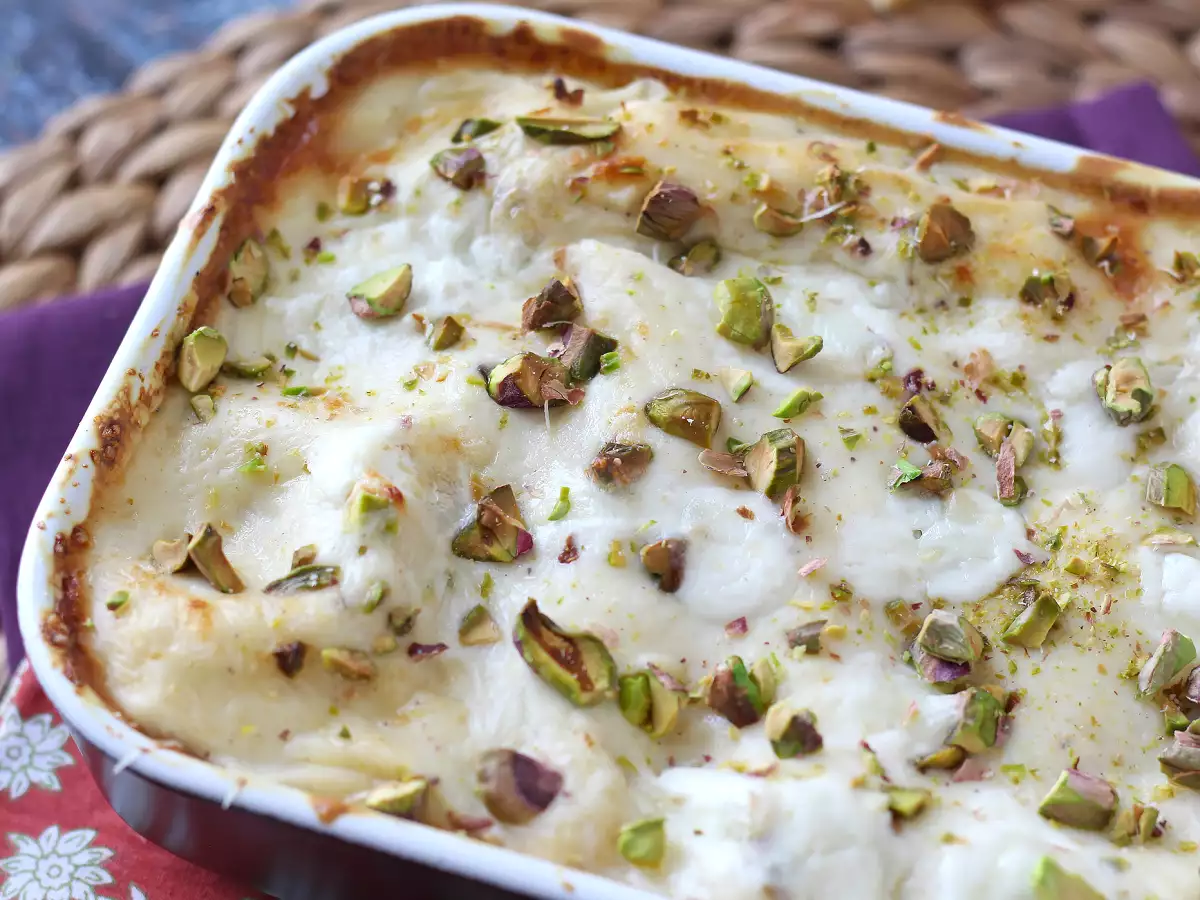 Romige en knapperige zalmlasagne met burrata en pistachenoten - foto 2