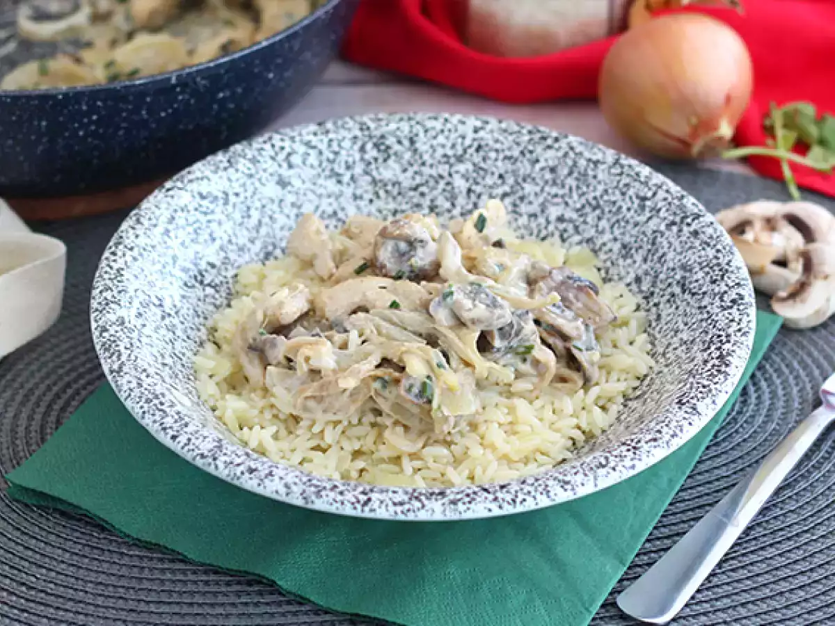 Romige kip met champignons - foto 3