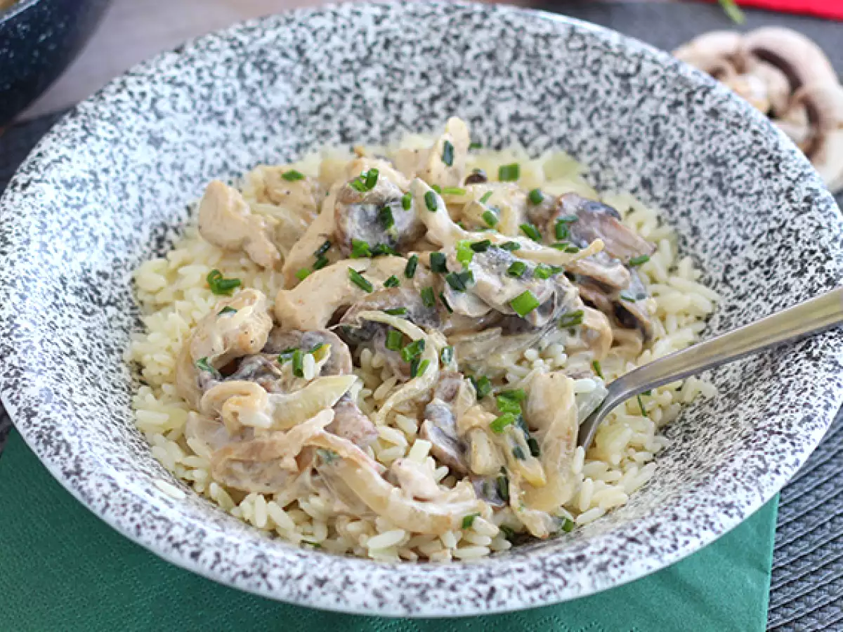 Romige kip met champignons - foto 4