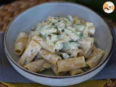 Romige pasta met courgettes, lekker en heel snel recept - foto 4