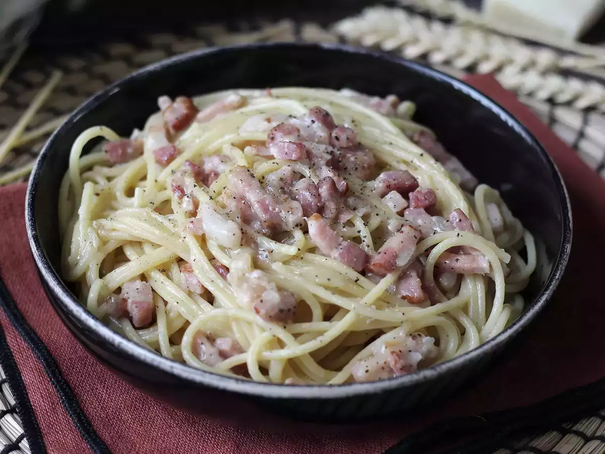 Romige pasta met pancetta: makkelijk, voordelig en heerlijk romig - foto 4