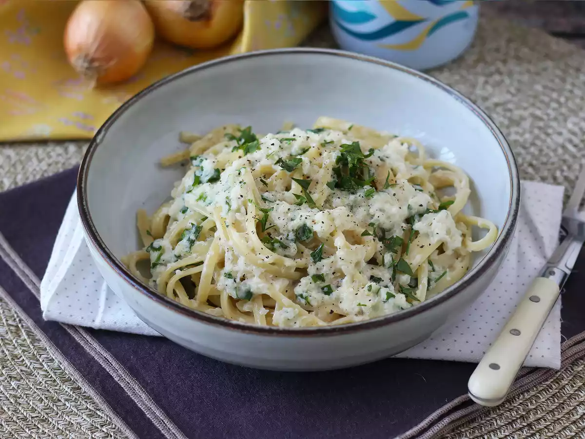 Romige uienpasta: een lekker en supergoedkoop voorgerecht! - foto 5
