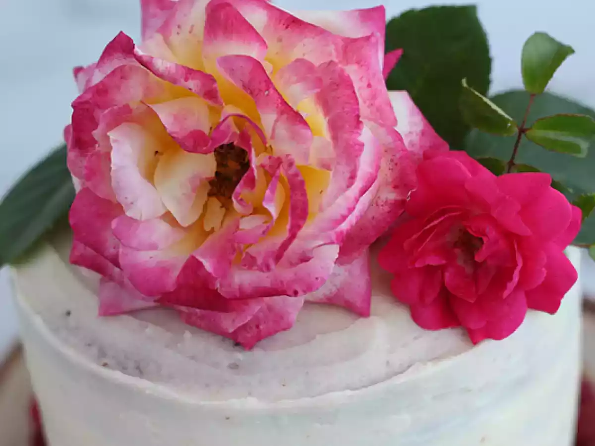 Rood fluwelen cake - foto 4