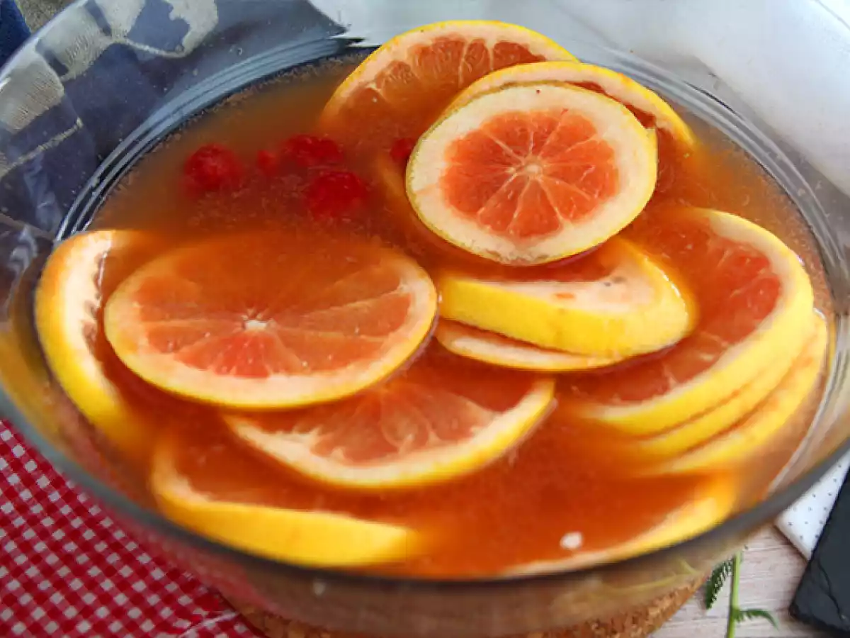 Roze sangria met rosé wijn - foto 2