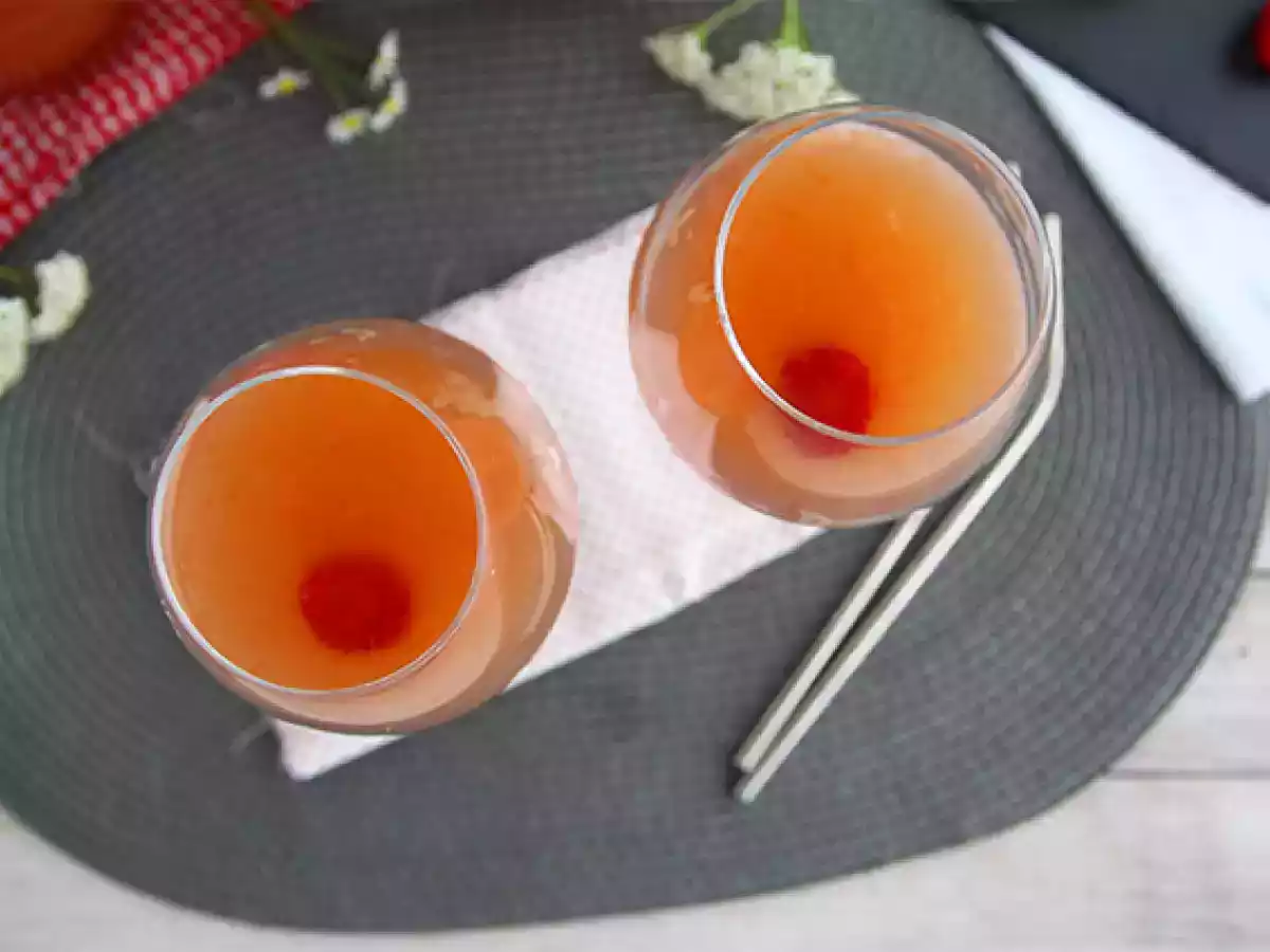 Roze sangria met rosé wijn - foto 3
