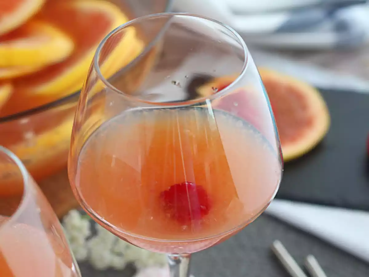 Roze sangria met rosé wijn - foto 5