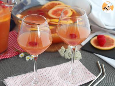 Recept Roze sangria met rosé wijn