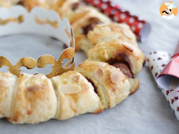 Rozijnen galette met Kinder Bueno