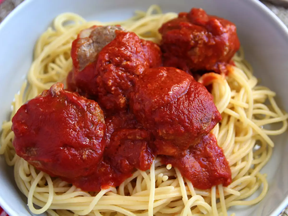 Rundergehaktballetjes gevuld met mozzarella - foto 2