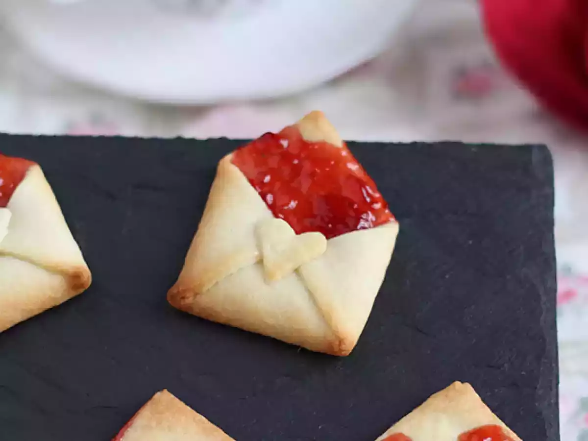 Sablés enveloppen van liefde voor Valentijnsdag - foto 3