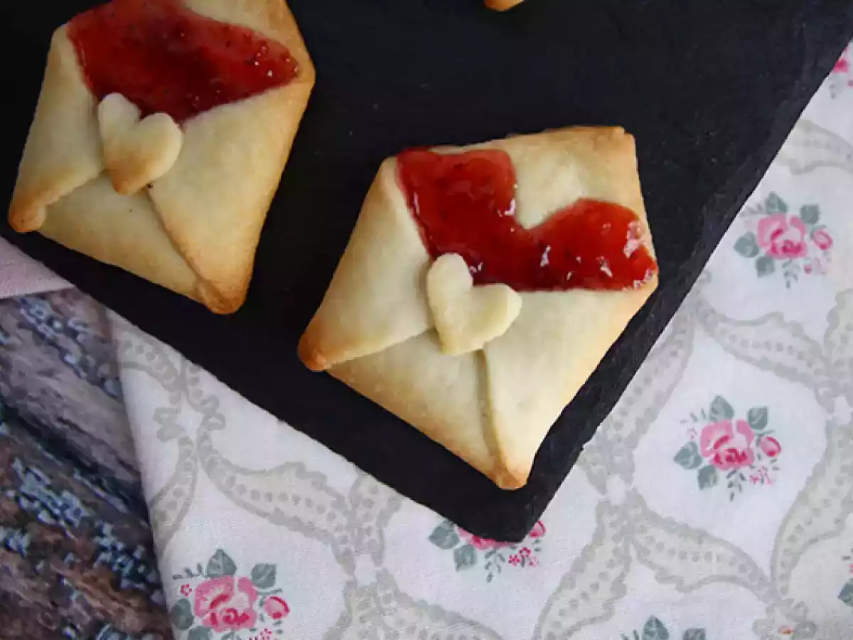 Sablés enveloppen van liefde voor Valentijnsdag - foto 4