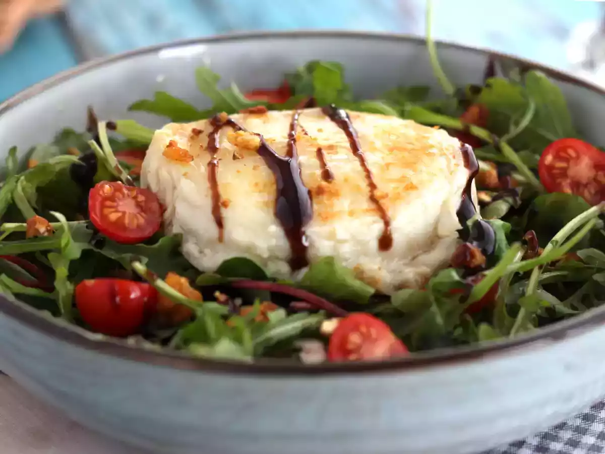 Salade met geitenkaas - foto 3