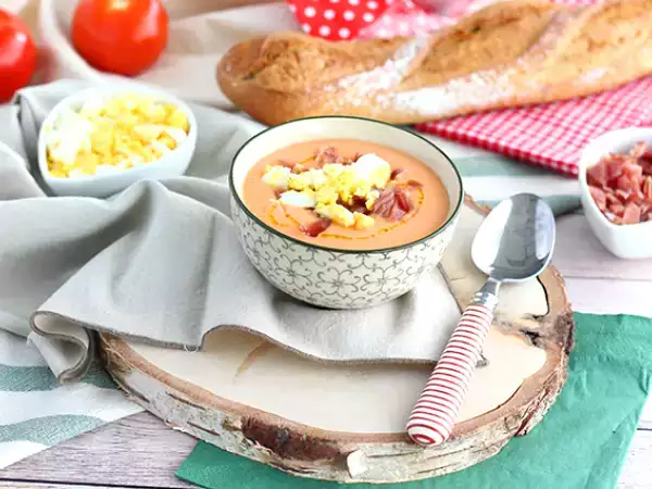 Recept Salmorejo: spaanse koude tomatensoep