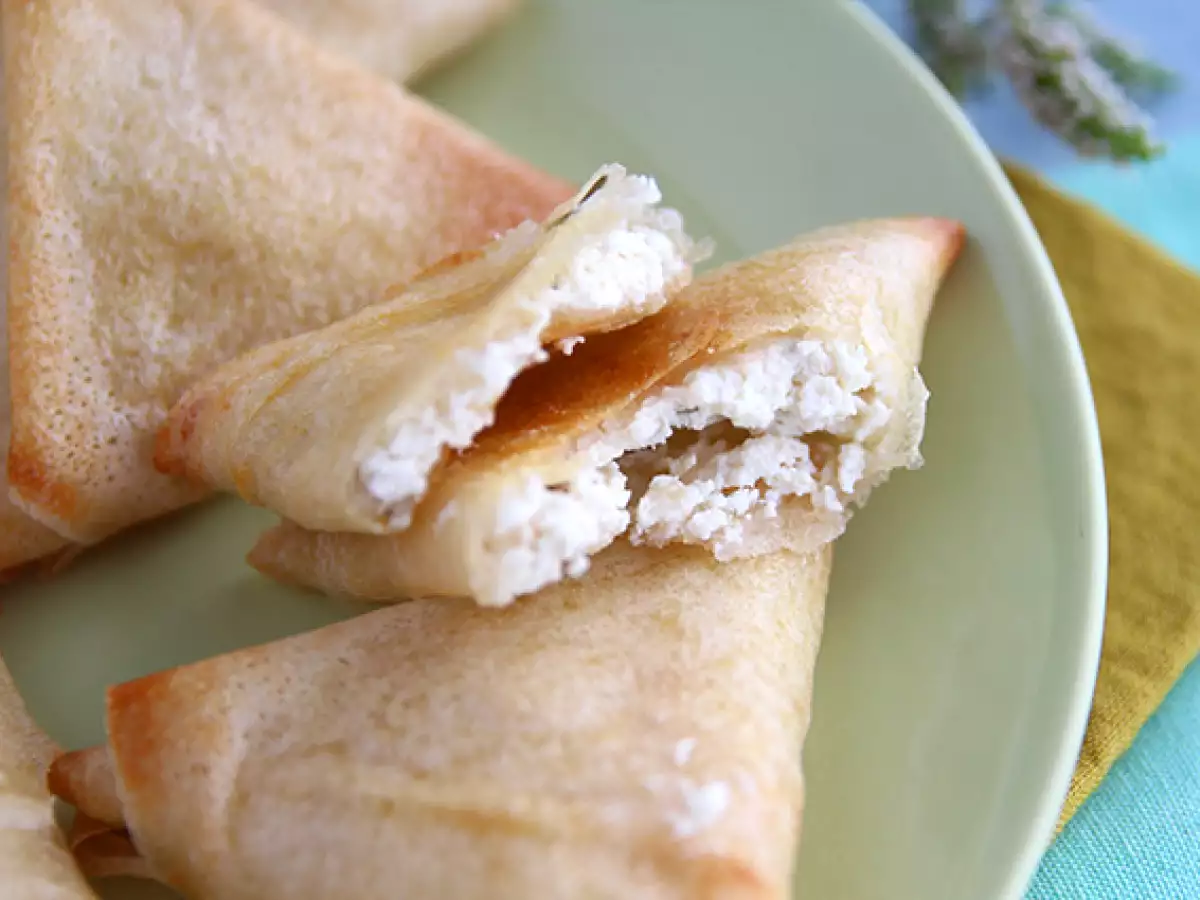 Samosa's met geitenkaas en honing - foto 4