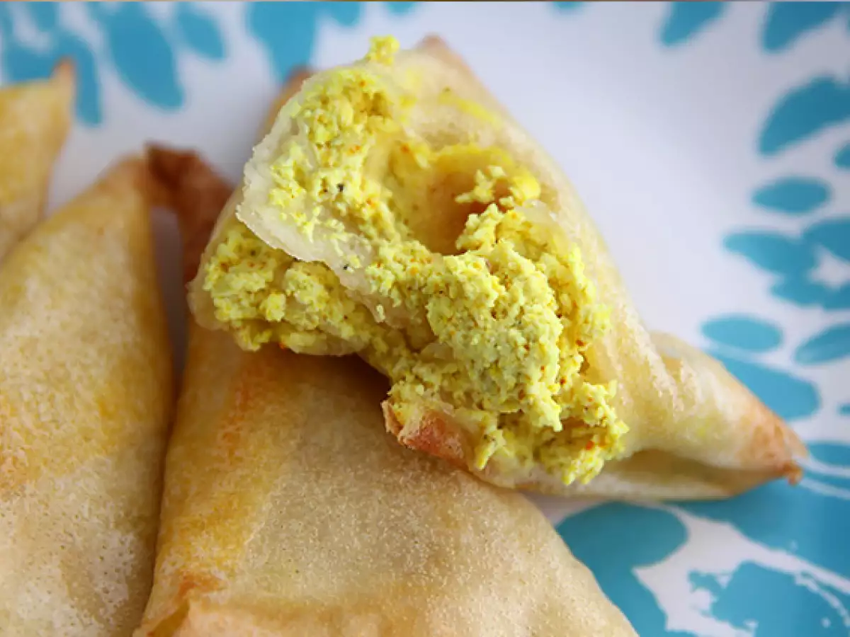 Samosa's met kerrie - foto 3