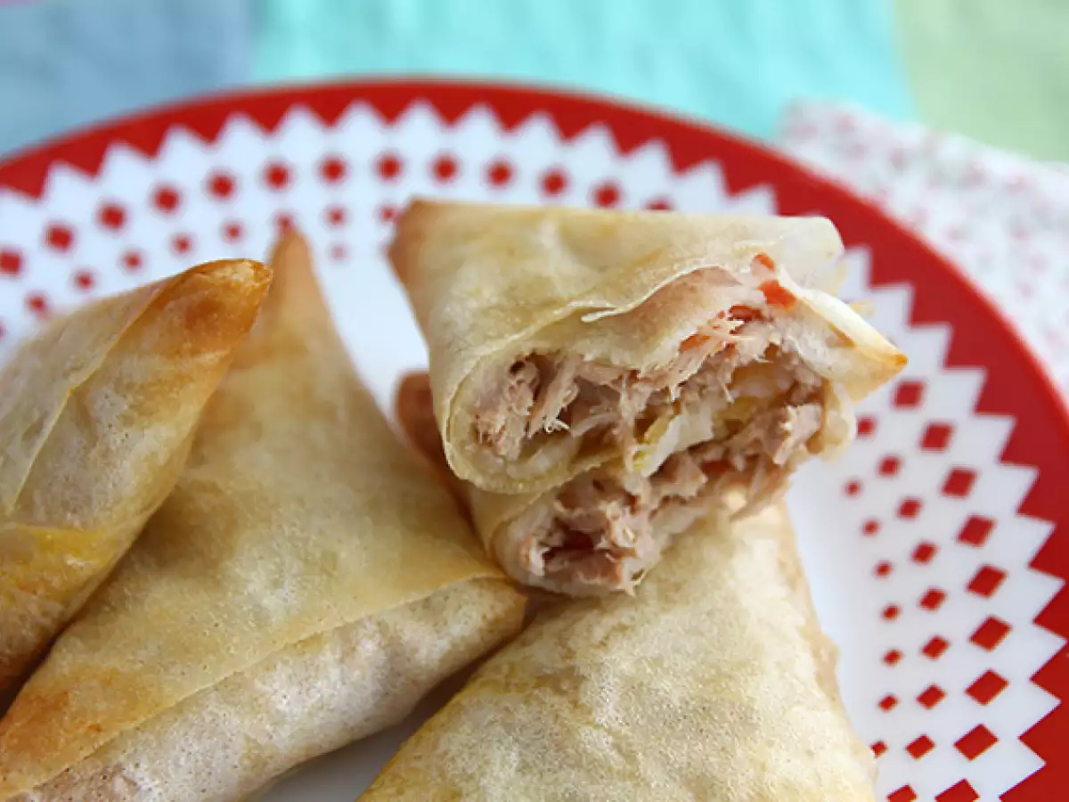 Samosa's met tonijn en tomaat - foto 4