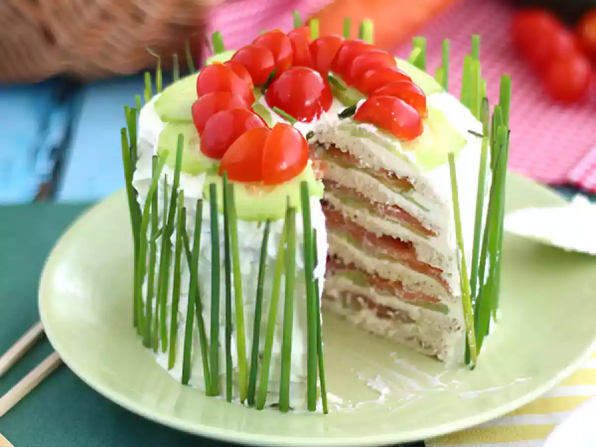 Sandwichcake, de frisse aperitiefcake - foto 2